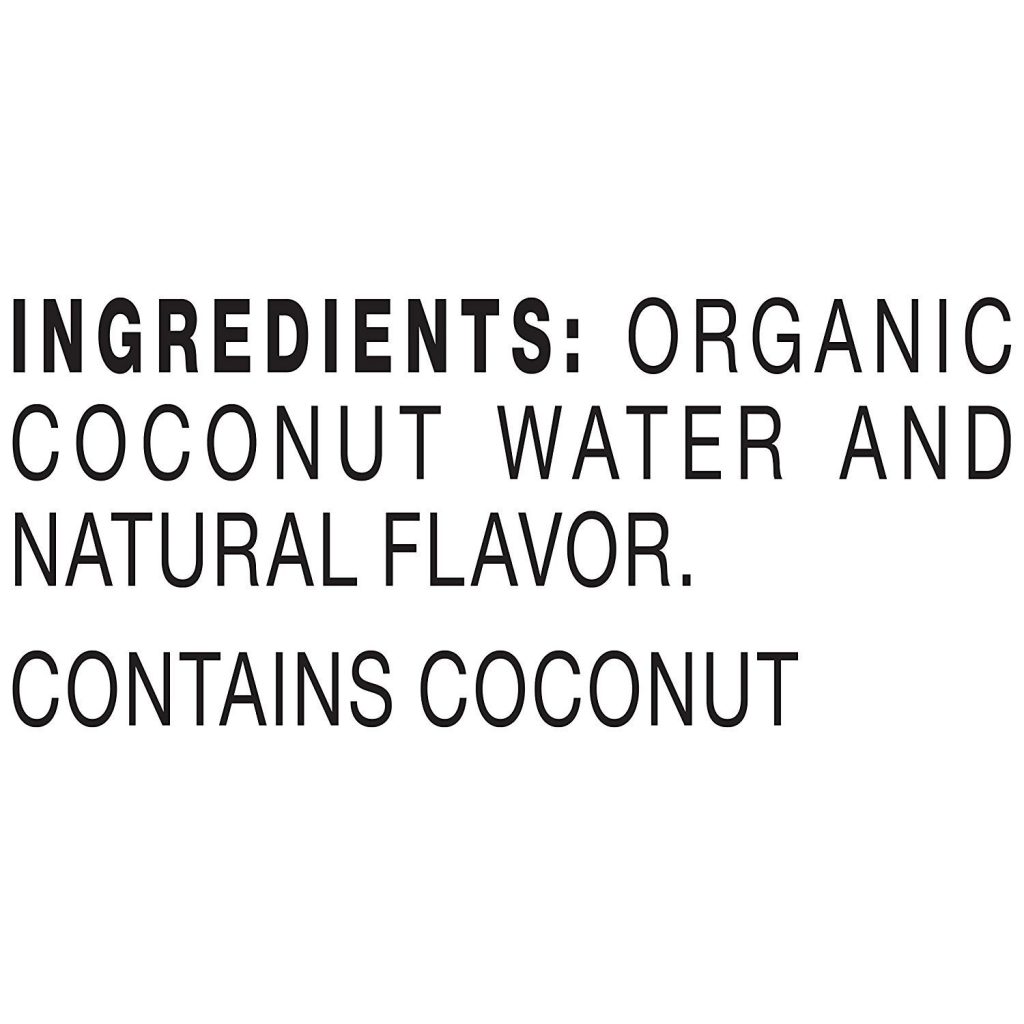 Naked Juice Organic Pure Coconut Water Usda Organic Certified